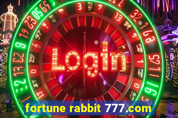 fortune rabbit 777.com